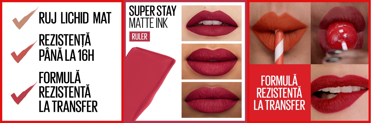 Ruj lichid Mat SuperStay Matte Ink, 15 Lover
